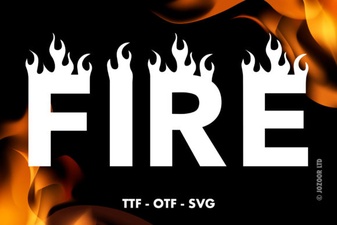 Stunning Fire Font Designs to Ignite Your Creativity
