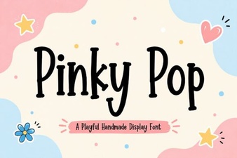 Pinky Pop Font: Playful Designs for Creative Projects
