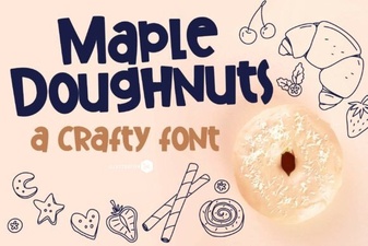 Designing with the Maple Doughnuts Font Family