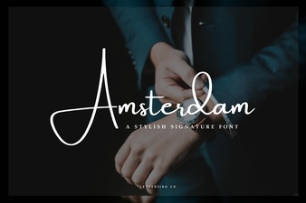 Amsterdam Font: Stylish Typography for Creative Projects